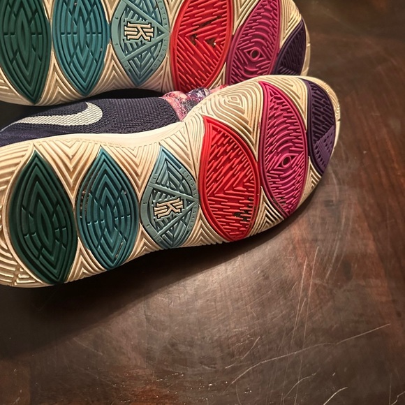 Nike Kyrie Navy and Multicolor Athletic Shoes - Picture 5 of 5